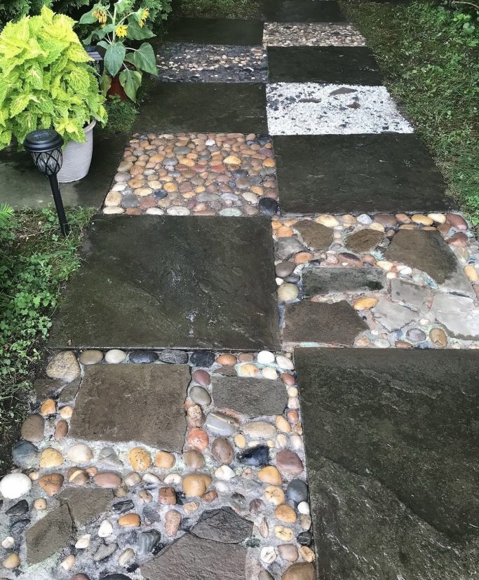 The Walkway To Plants