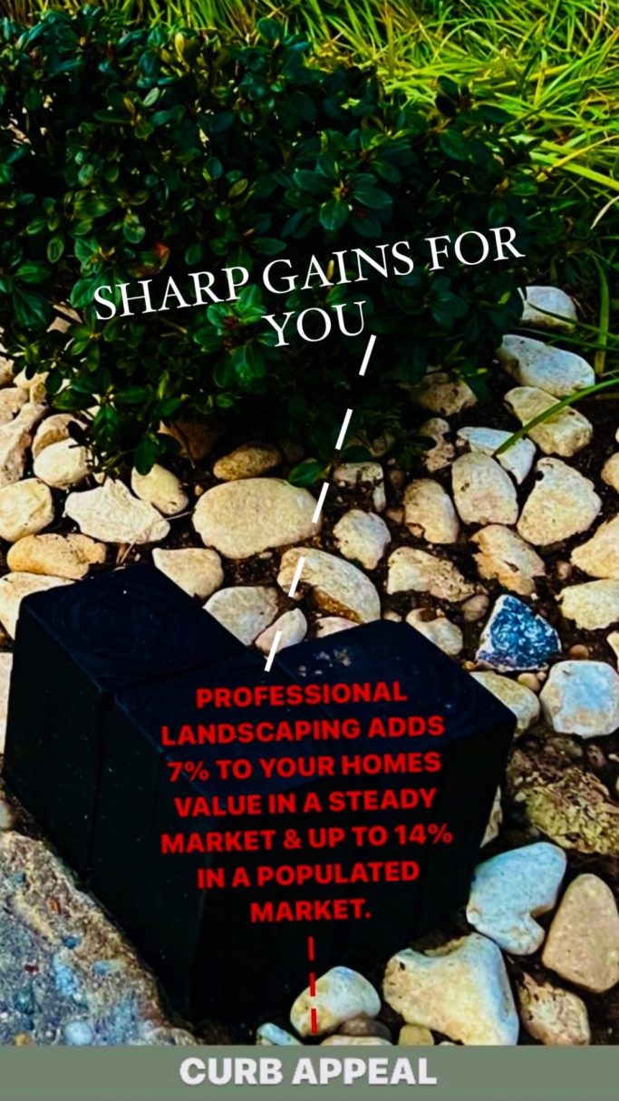 Curb Appeal is Money!